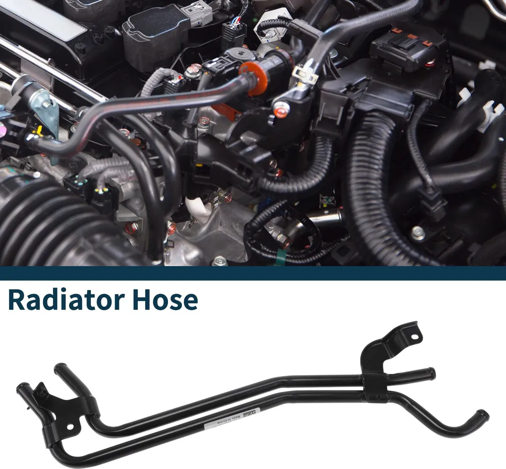 Durite Radiateur en Fonte Noire pour Audi A6 Quattro 3.0L 06E121083G