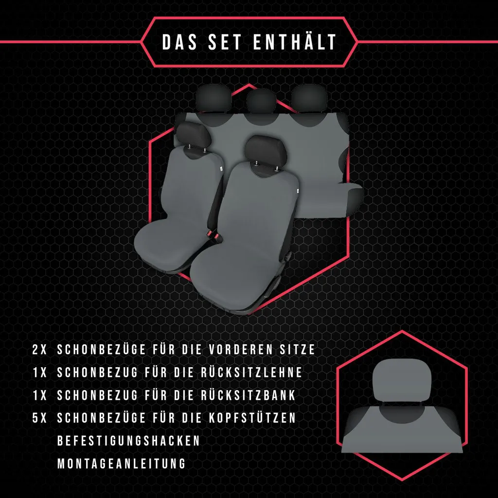 Coprisedili Protezione Totale Tiguan | Universali per Fango e Sport