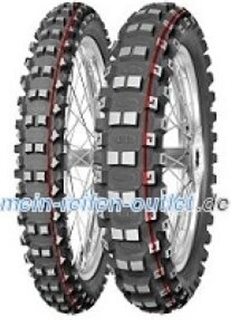 Mitas Terra Force-Mx Mh (Red-Green) 90/90 - 14 M/C Tt 46M Front