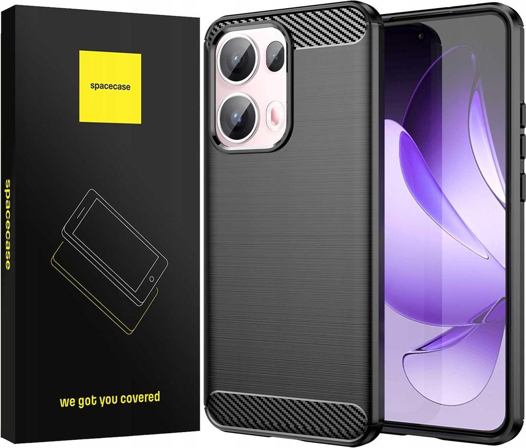 Spacecase Carbon Oppo Reno13 Pro 5G schwarz