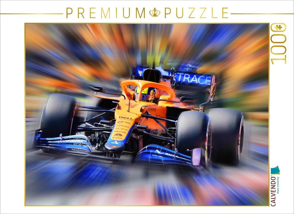 CALVENDO Puzzle Lando Norris ist Brite und startet für das Produktbild 