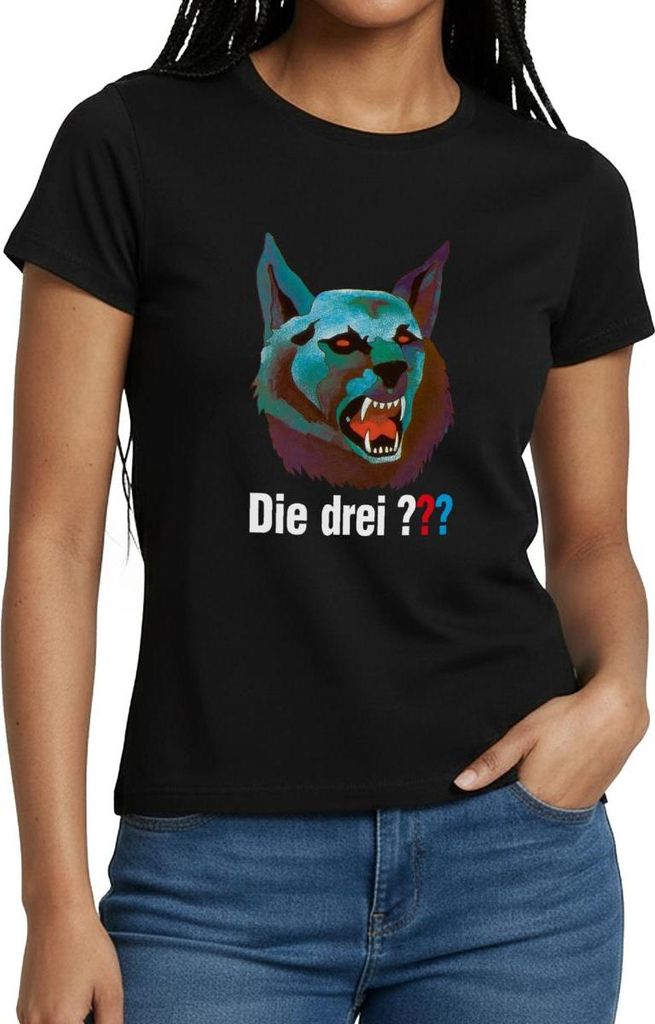 Spreadshirt Die Drei Fragezeichen Der Karpatenhund Frauen T-Shirt, M, Schwarz