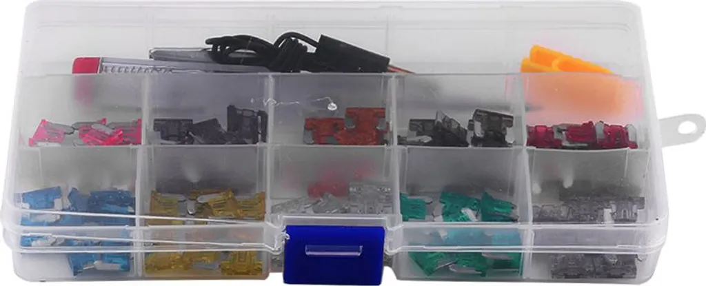 Set 100 Fusibili Micro Mini Lama 3A-35A per Auto e SUV | Kit Ricambi