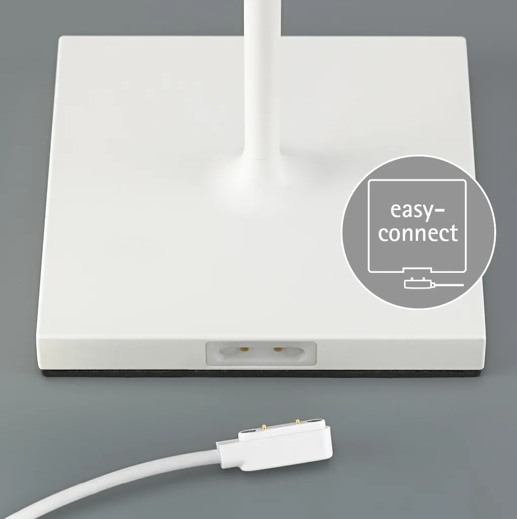 Lampe de Table Sans Fil pour Terrasse et Salon IP54 Blanc Sigor Mini - 18