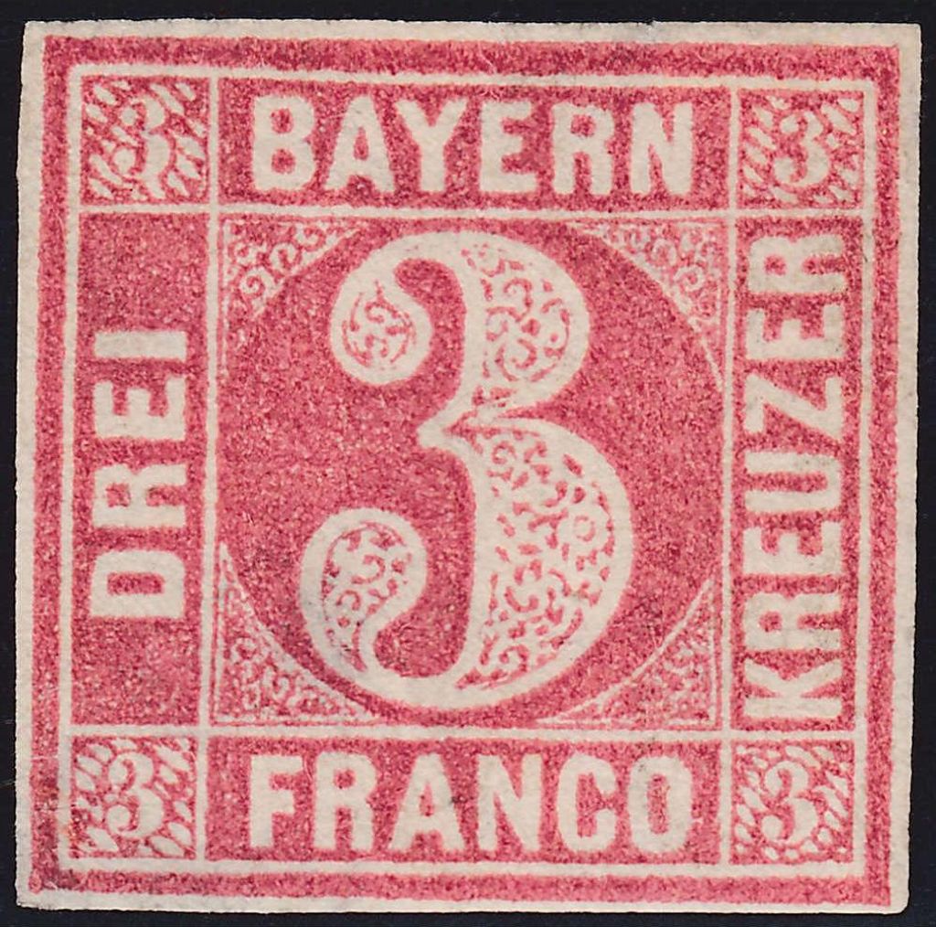 Bayern postfrisch ** mit Nr. 9