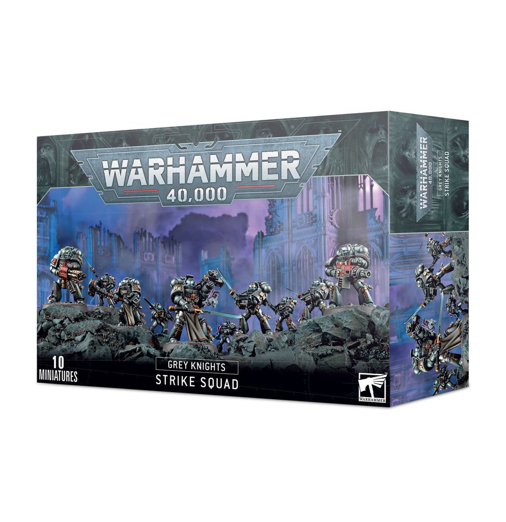 Warhammer 40.000 Grey Knights Strike Squad Produktbild 