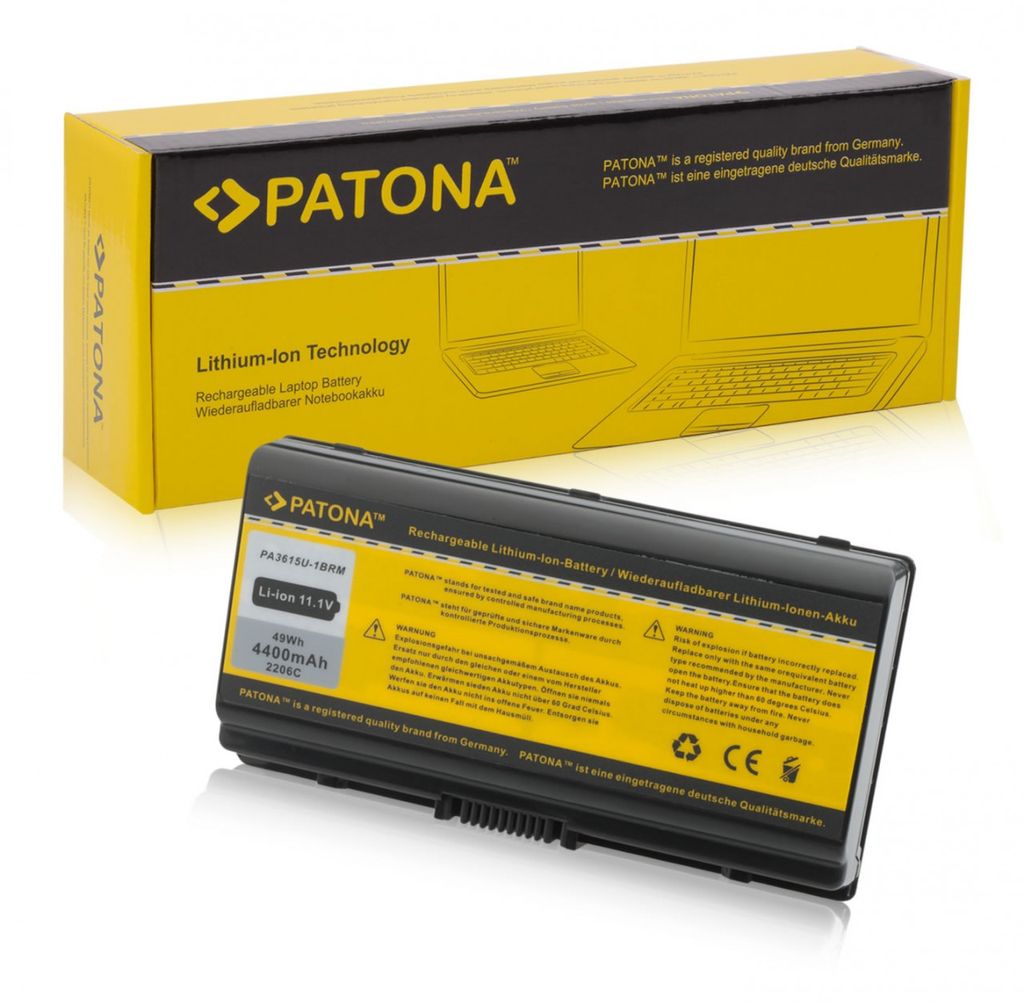 PATONA Akku für Toshiba L40 Equium L4014I L40-14I L40156 L40-156
