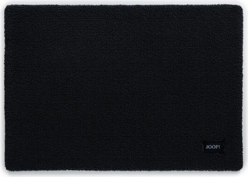 JOOP! Tappeto Bagno Basic 50x60 Nero | Qualità Tedesca Originale