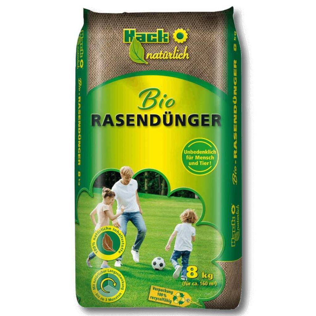 HACK  Rasendünger NPK 7 +3 +13 (+2) 8 kg Produktbild 