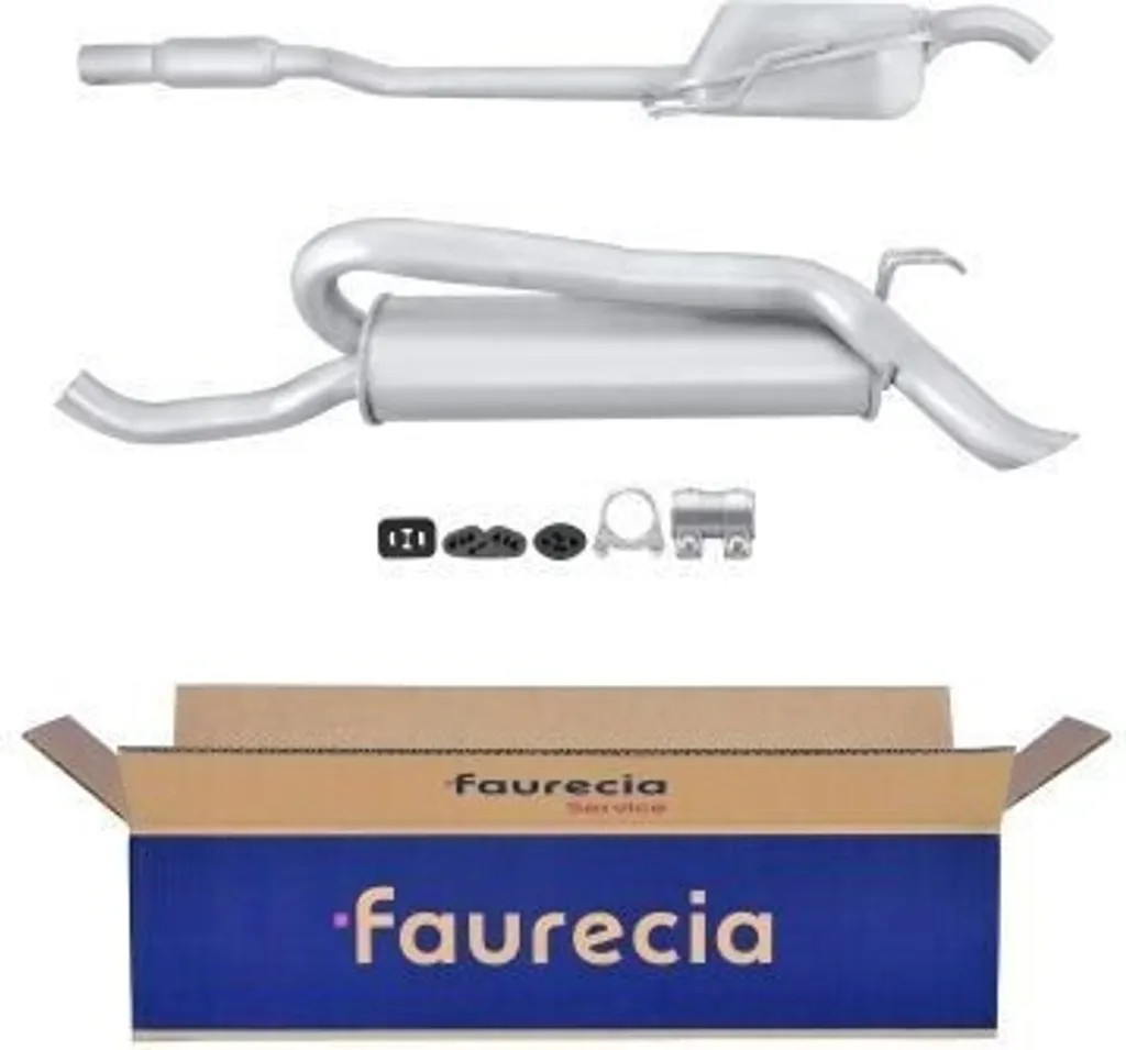 Silencieux arrière HELLA anti-corrosion pour Fiat Brava Bravo 46520511