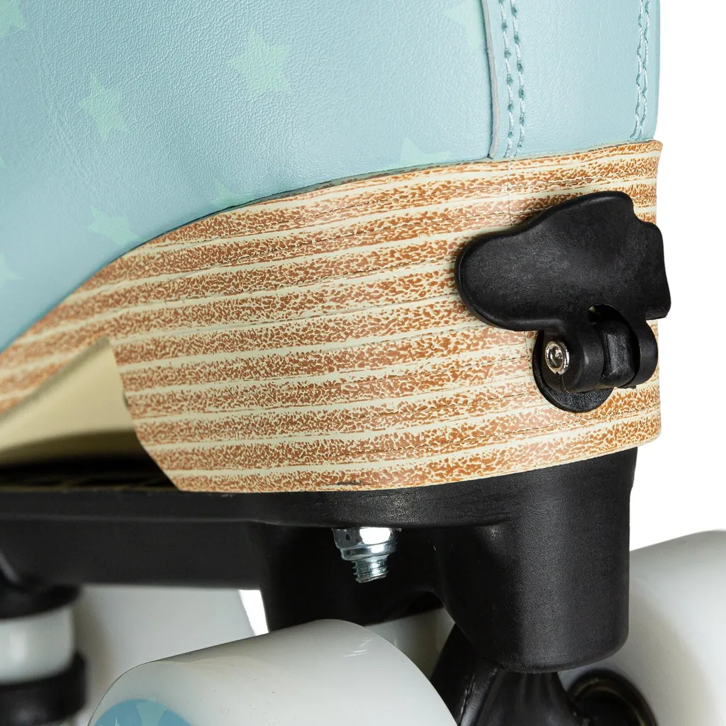 Rollers Quad Playlife Classic Bleu Ciel avec Pointure Ajustable 39 à 42 - 9