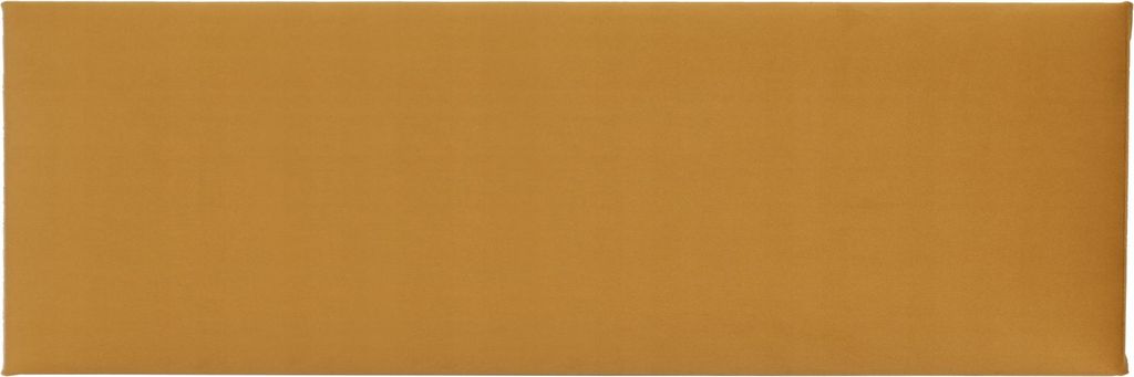 Komvortowy | Polsterpaneel | Wandkissen Velours Gelb 30x90 Produktbild 