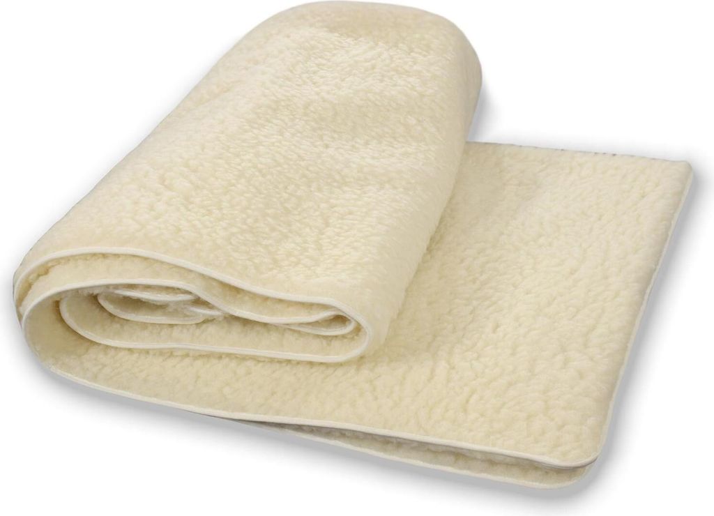 Traumschlaf Wollflor Duett Decke Anna, Füllung: 100% Schurwolle 155x220 cm