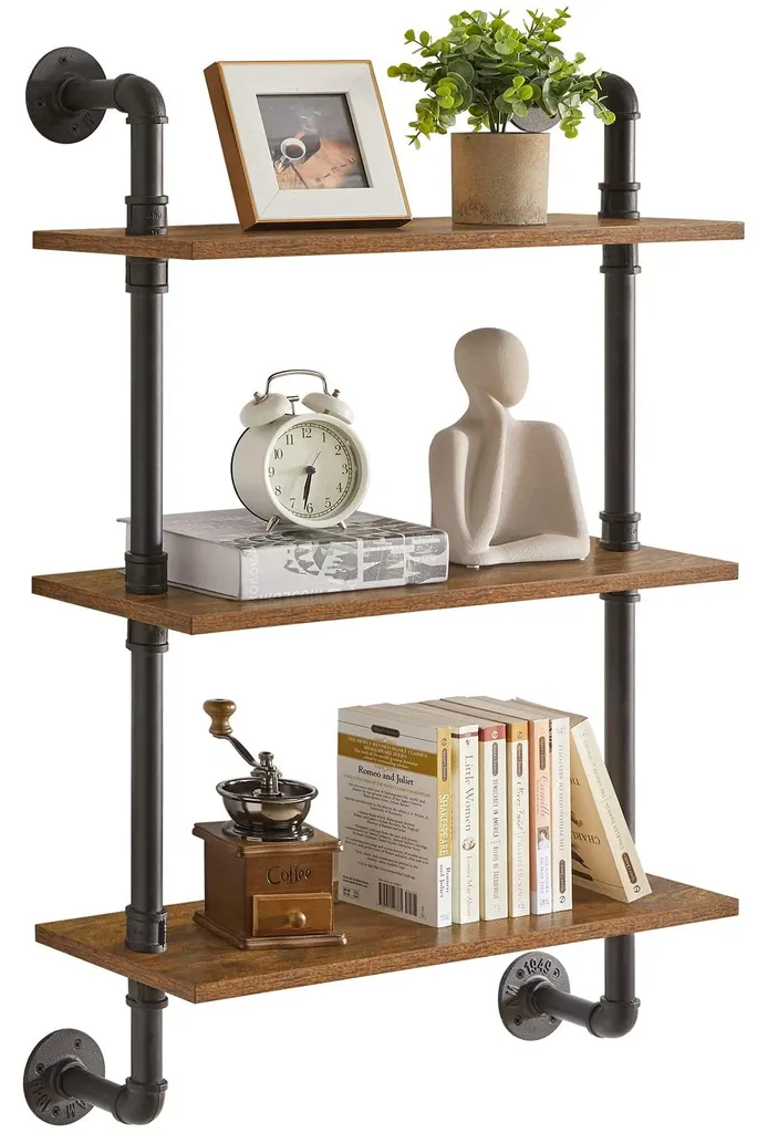 Étagère murale robuste pour ranger vos livres et déco sans encombrer le sol