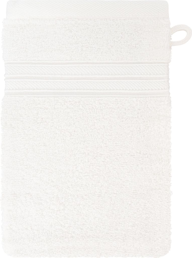 grace grand spa Waschhandschuhe Bamboo im praktischen 3er-Pack weiss One Size