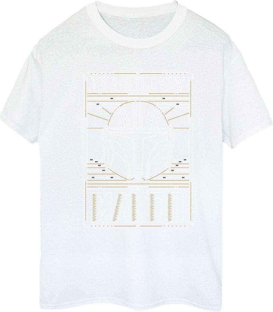 Star Wars - "The Mandalorian The Way" T-Shirt für Damen Produktbild 