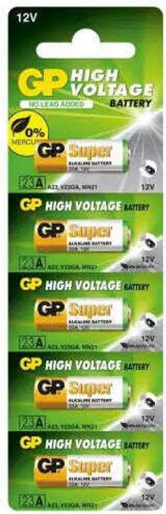 GP Batteries High Voltage 23A, Einwegbatterie, Alkali, 12 Produktbild 