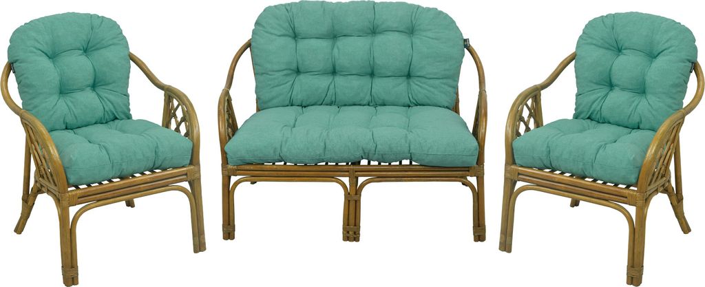AMPO Polster Kissen für Rattan Bahama Set Rattansessel Produktbild 