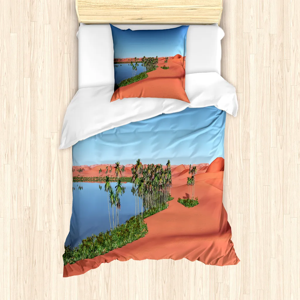Housse de Couette Hypoallergénique 135x200 cm contre Allergies au Lit