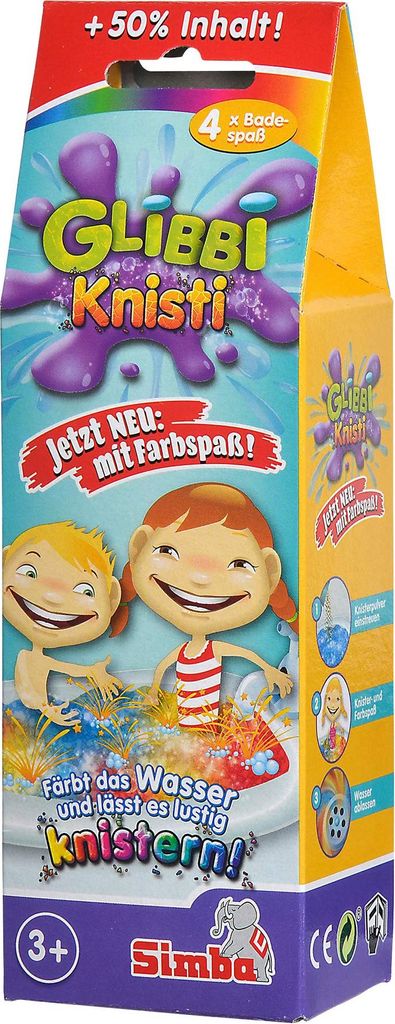 Simba Glibbi Knisti 4 er Pack -Knisterpulver Glibber 4x10 g Produktbild 