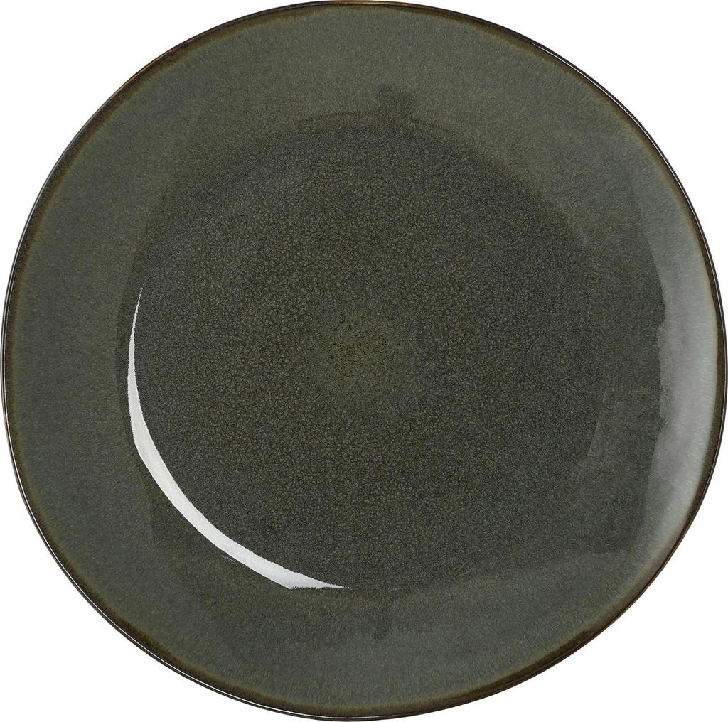 Mica Decorations Essteller Racco stoneware 2,5 x 26,5 cm grün