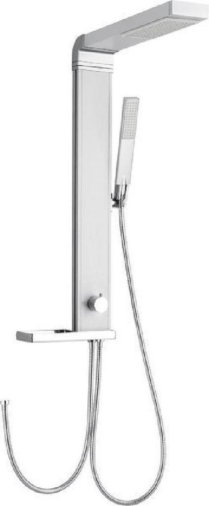 Aqualine ROME Duschsäule, H. 822mm, Chrom Produktbild 
