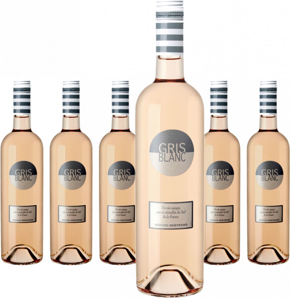 6 x Gérard Bertrand Gris Blanc Produktbild 