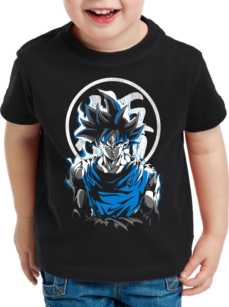 style3 Super Saiyan God Blue Kinder T-Shirt vegeta dragon evolution anime