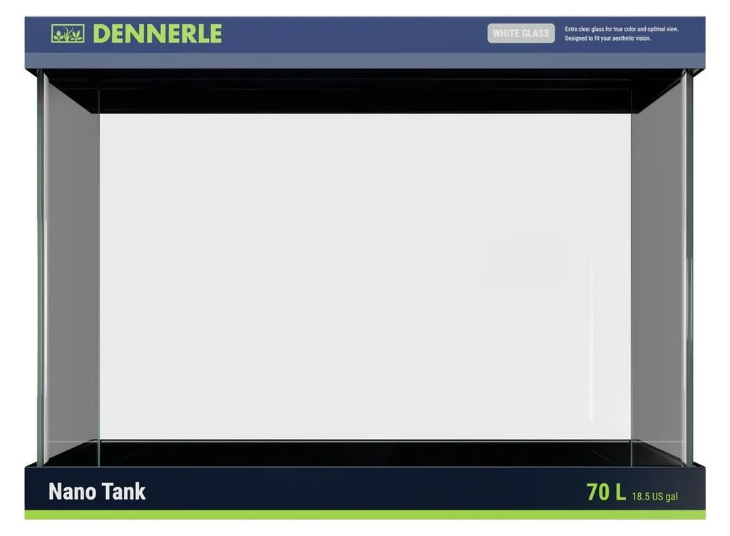 Aquarium Dennerle Nano Tank 70L en Verre Blanc - 50 x 39 x 36 cm Chic