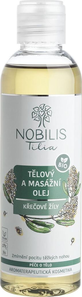 Tělový a masážní olej Křečové žíly 200 ml Obrázek produktu 