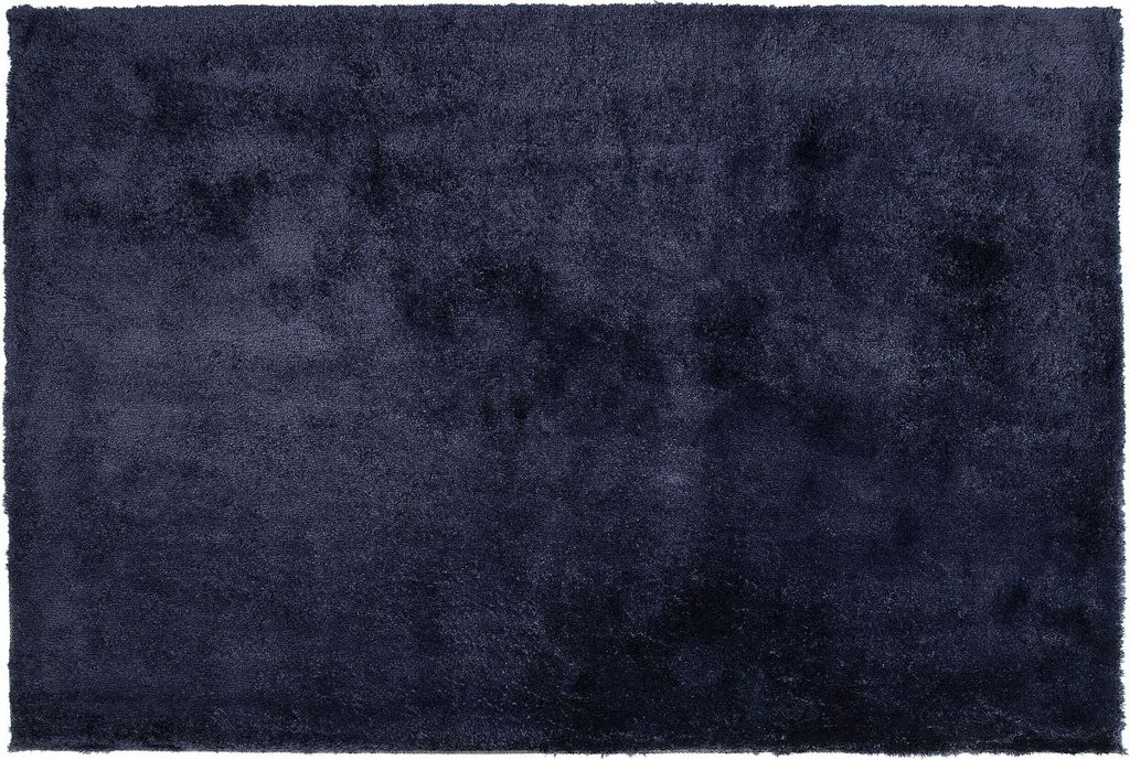 BELIANI Teppich Blau 160 x 230 cm Shaggy in rechteckiger Form Getuftet Klassisch