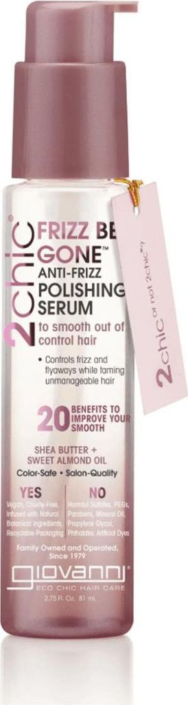 Giovanni 2chic Frizz Be Gone Anti-Frizz Polishing Serum 81ml