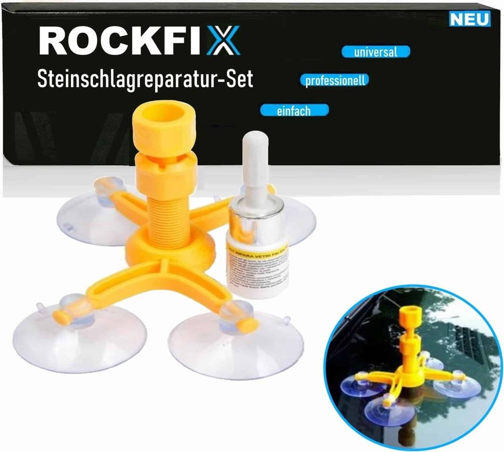 ROCKFIX Windschutzscheiben Reparatur Set Produktbild 