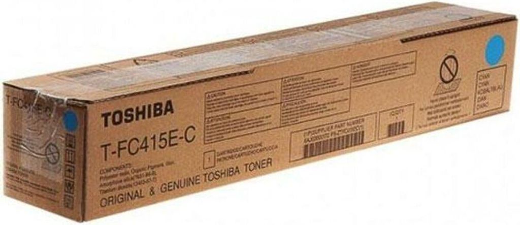 TOSHIBA Tonerpatrone cyan TFC415EC