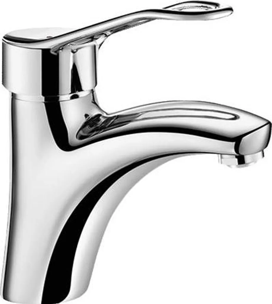 Mitigeur Lavabo Delabie EHM H85 L135 avec Poignée Étrier sans Tirette