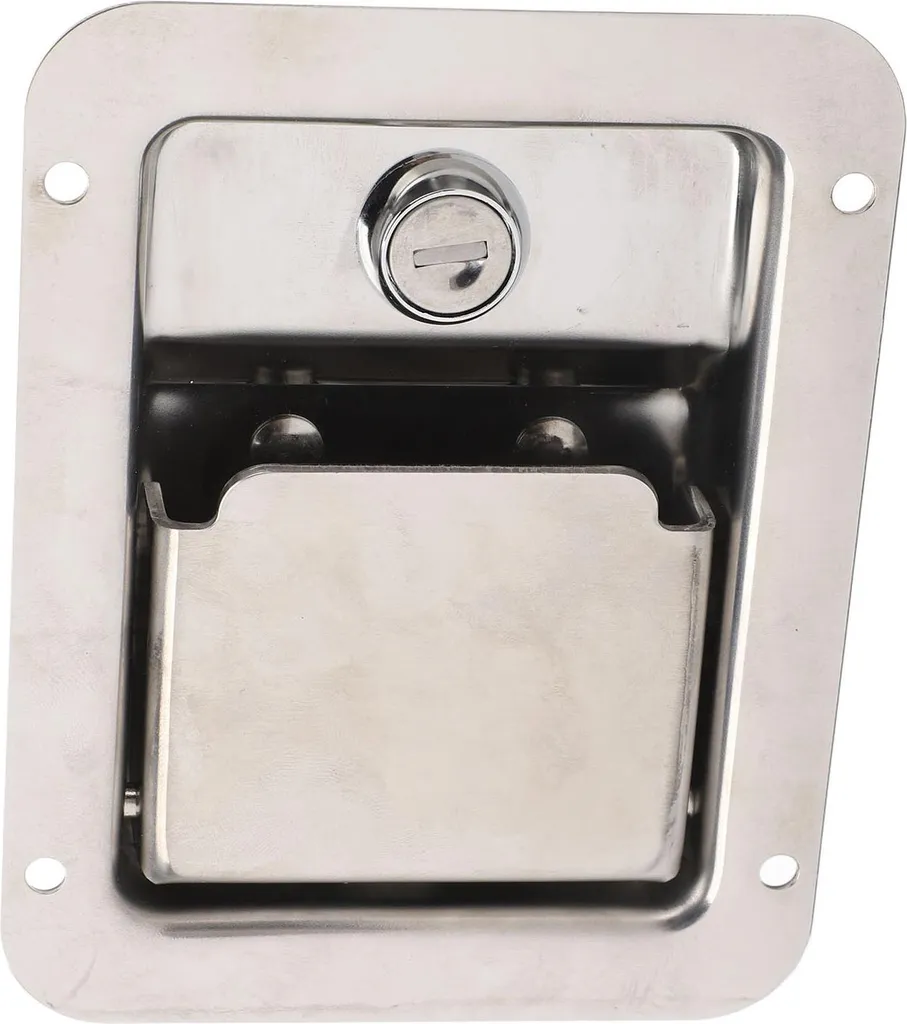 Serrure boîte à outils anti-corrosion inox 14x10,9cm pour coffre de RV