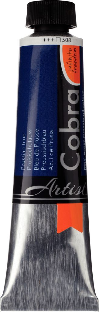 Cobra Artist Wassermischbare Ölfarbe Tube 40 ml Preussischblau 508