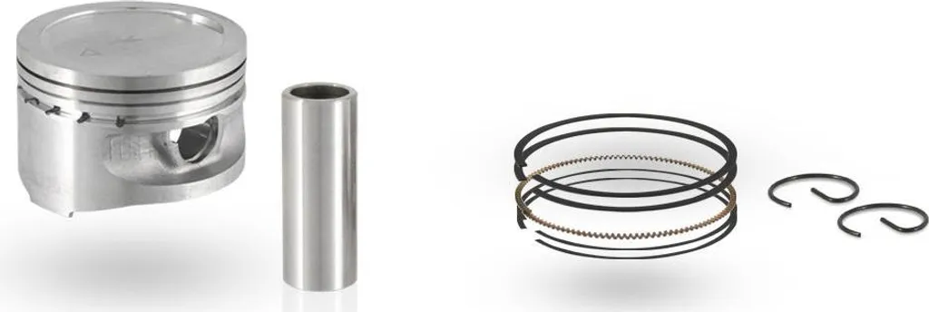 Piston EVOK 52 mm Axe 14 mm pour Réparation Moteur Scooter et Moto