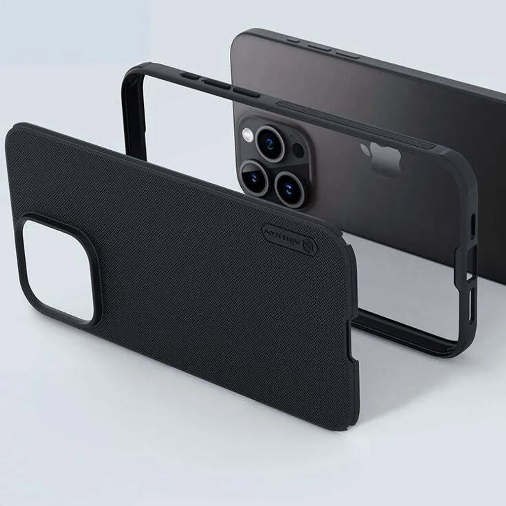Custodia Nillkin iPhone 15 Pro Nero - Design Professionale e Sicuro - 20