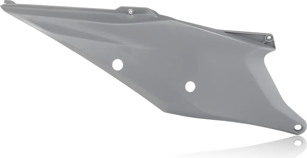 Plaques immatriculation latérales grises ACERBIS pour moto KTM