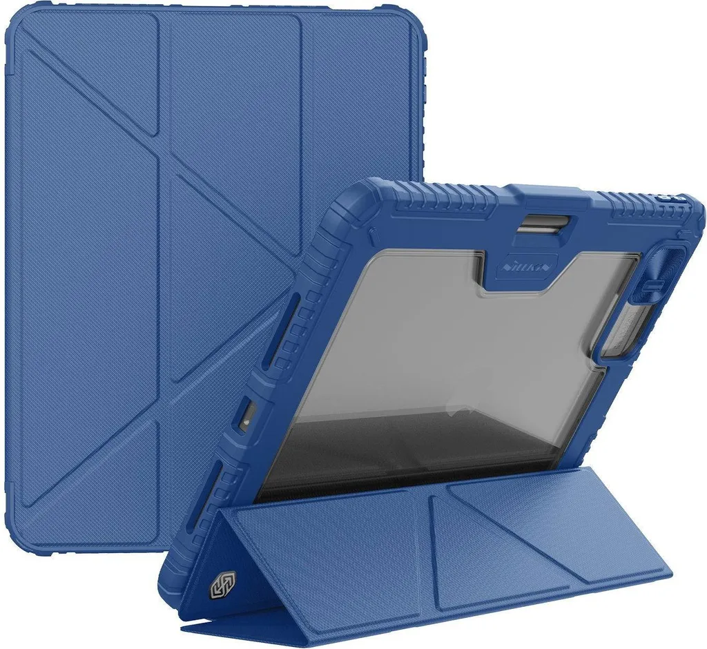 Coque Nillkin Bumper Pro pour iPad Pro 12.9 et Air 13 M4 avec Support