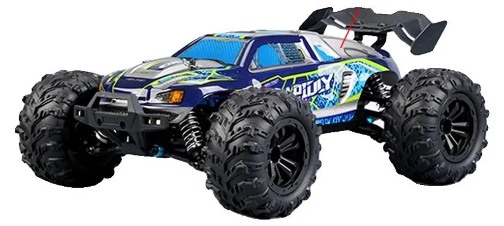 Voiture radiocommandée robuste antichoc 4x4 vitesse réglable