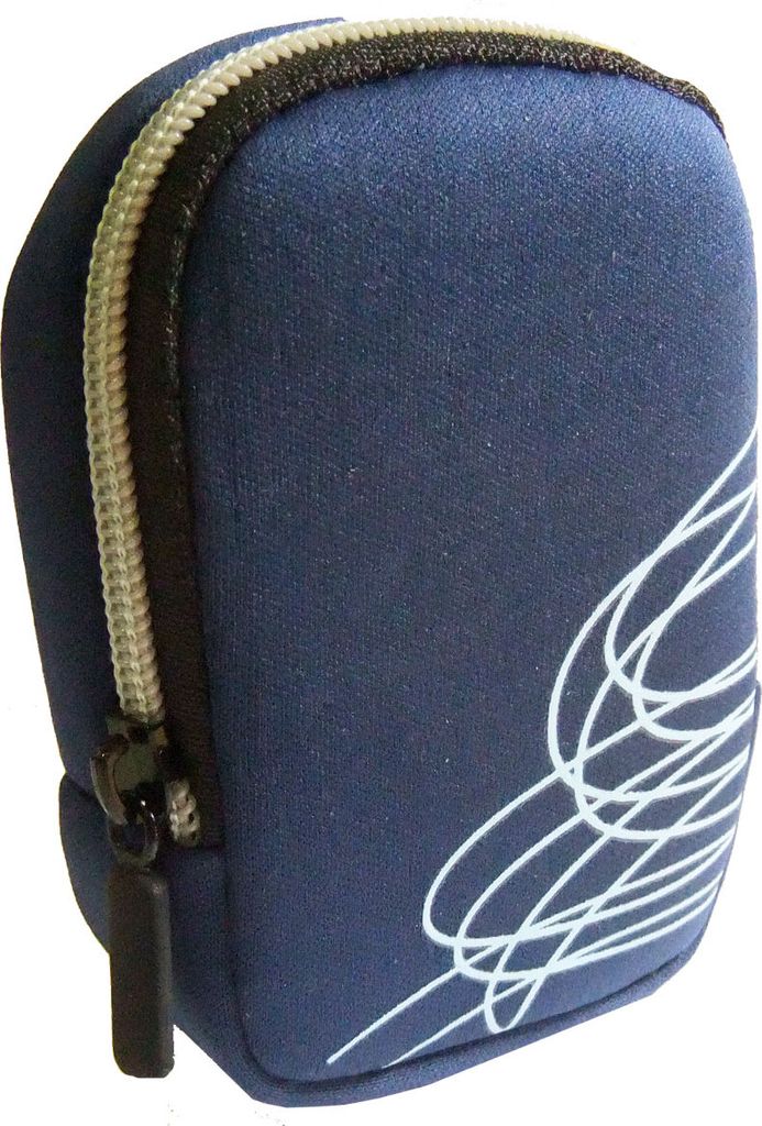 1A PHOTO PORST Tasche Cullmann Alpha 77 Compact 200 Neopren dunkelblau