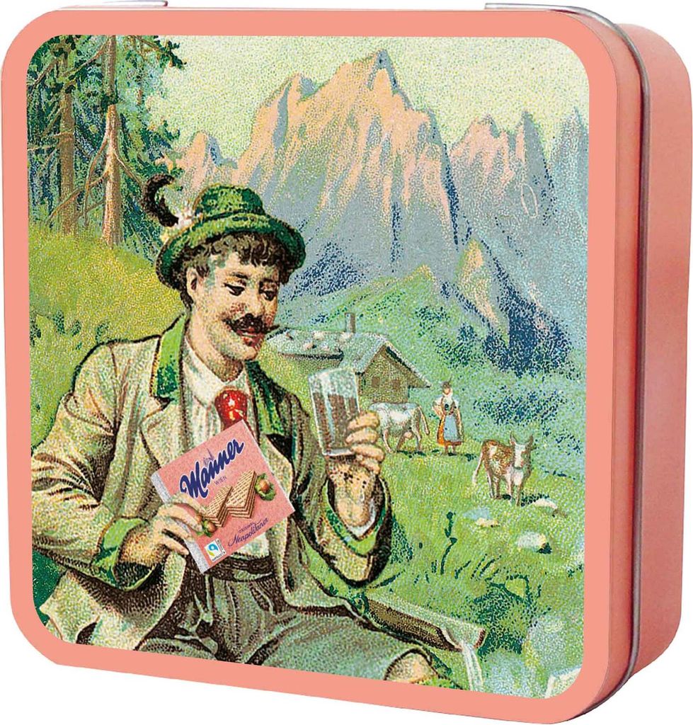 Manner Wanderdose - Design Wanderer - ohne Inhalt Produktbild 