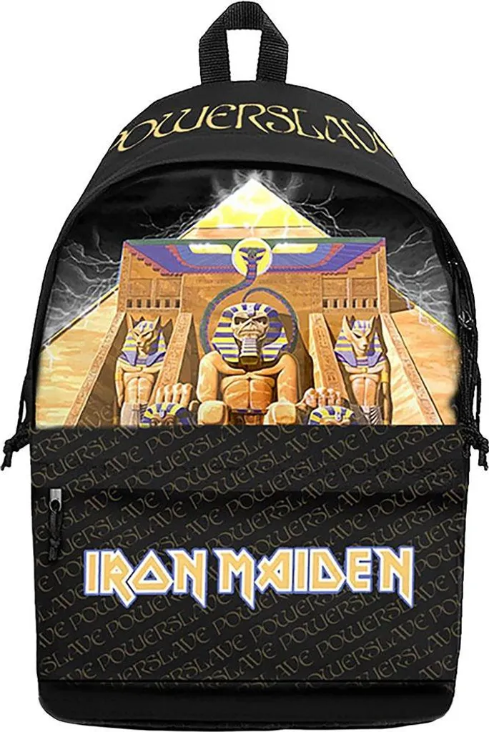 Zaino Iron Maiden Powerslave Rocksax RO14373 - Nero - Zaino da Concerto