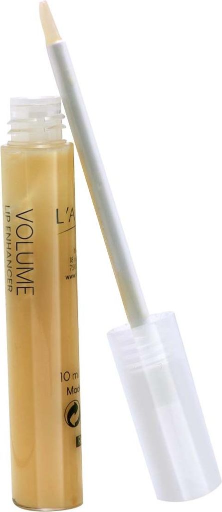 L'Action Paris, Volumen-Gloss fr sinnliche Lippen mit pflegender Wirkung, Gelbgrau