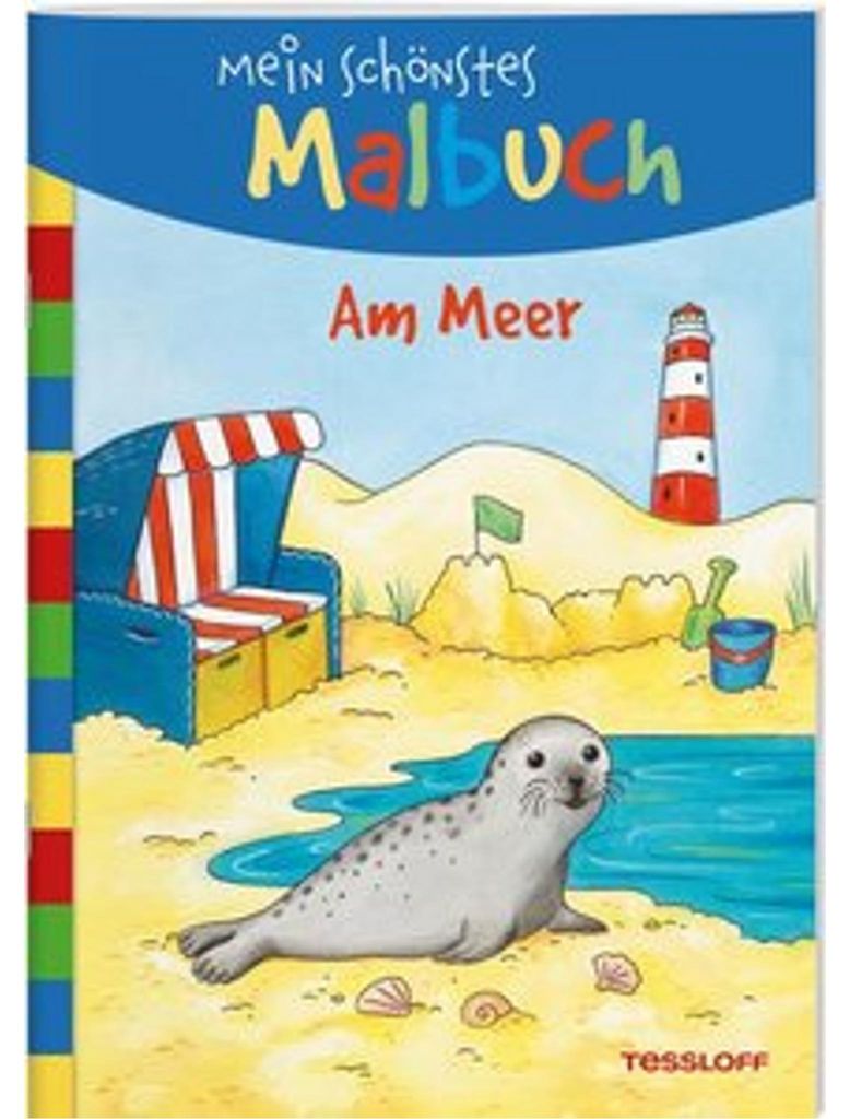Mein schönstes Malbuch. Am Meer Produktbild 