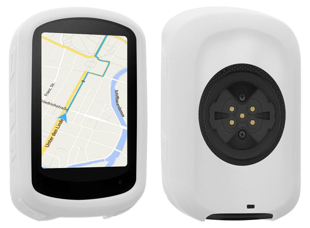 kwmobile Hülle kompatibel mit Garmin Edge 840 / Edge 540 - Silikon GPS Fahrrad Case Schutzhülle