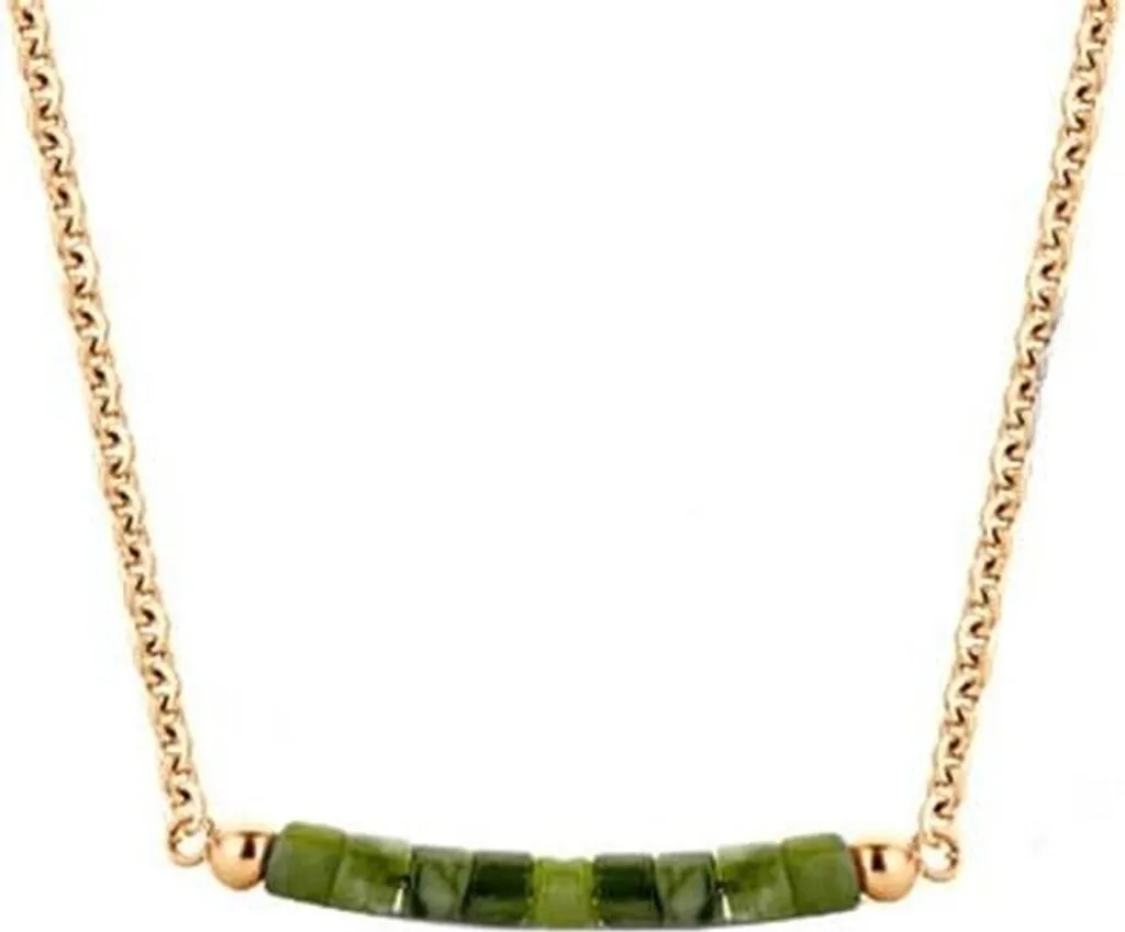 Collana Oro CO88 8CN-26104: Vibrazioni Green per il tuo Outfit
