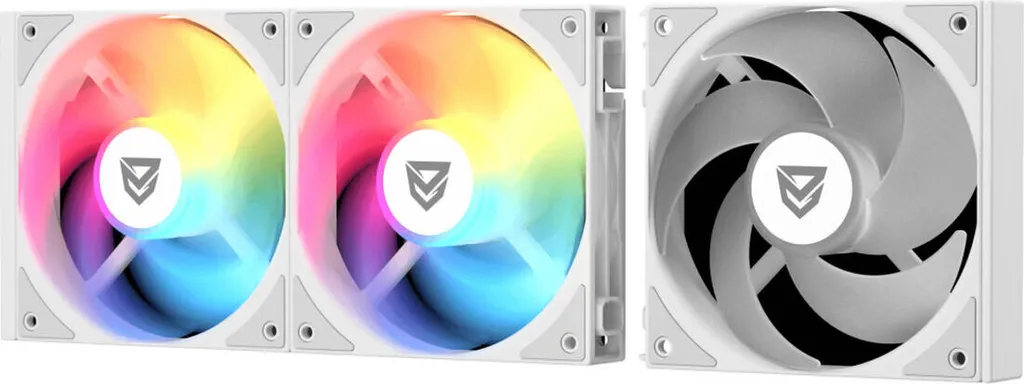 Nfortec NF-FAN-STELLAR-W Refroidisseur CPU Performant Design Blanc Argb